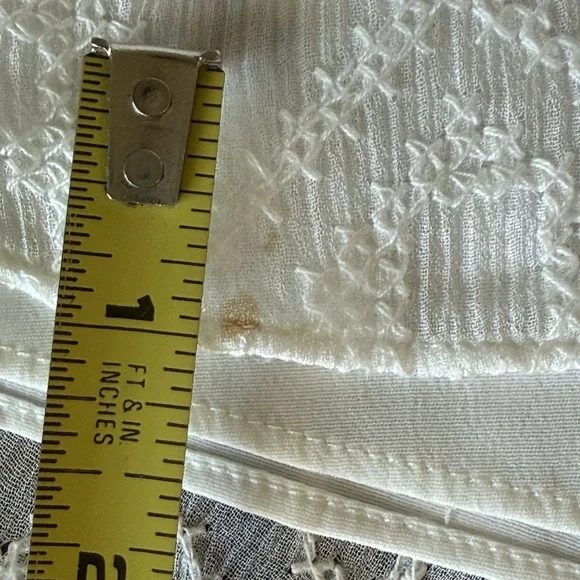 NWT Rebecca Minkoff Trixie Dress White Embroidered Sheer Partially Lined Sz 4 - Picture 15 of 16